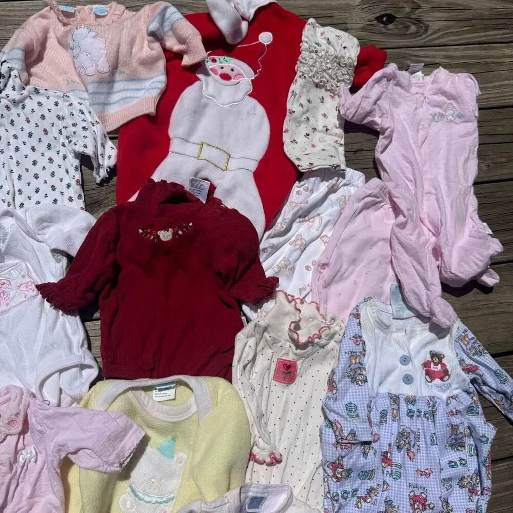 Vintage baby clothing