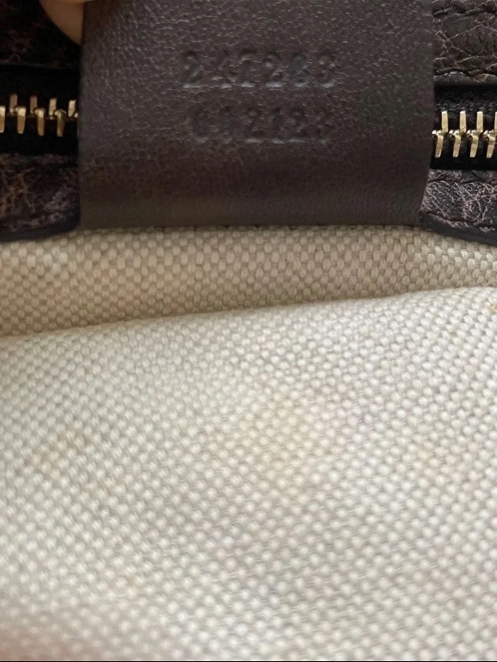Gucci satchel monogram