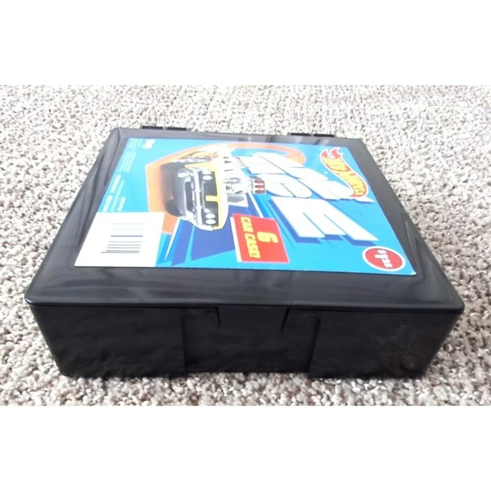 Hot Wheels 6 Car Travel Storage Case Car Holder Made To Race