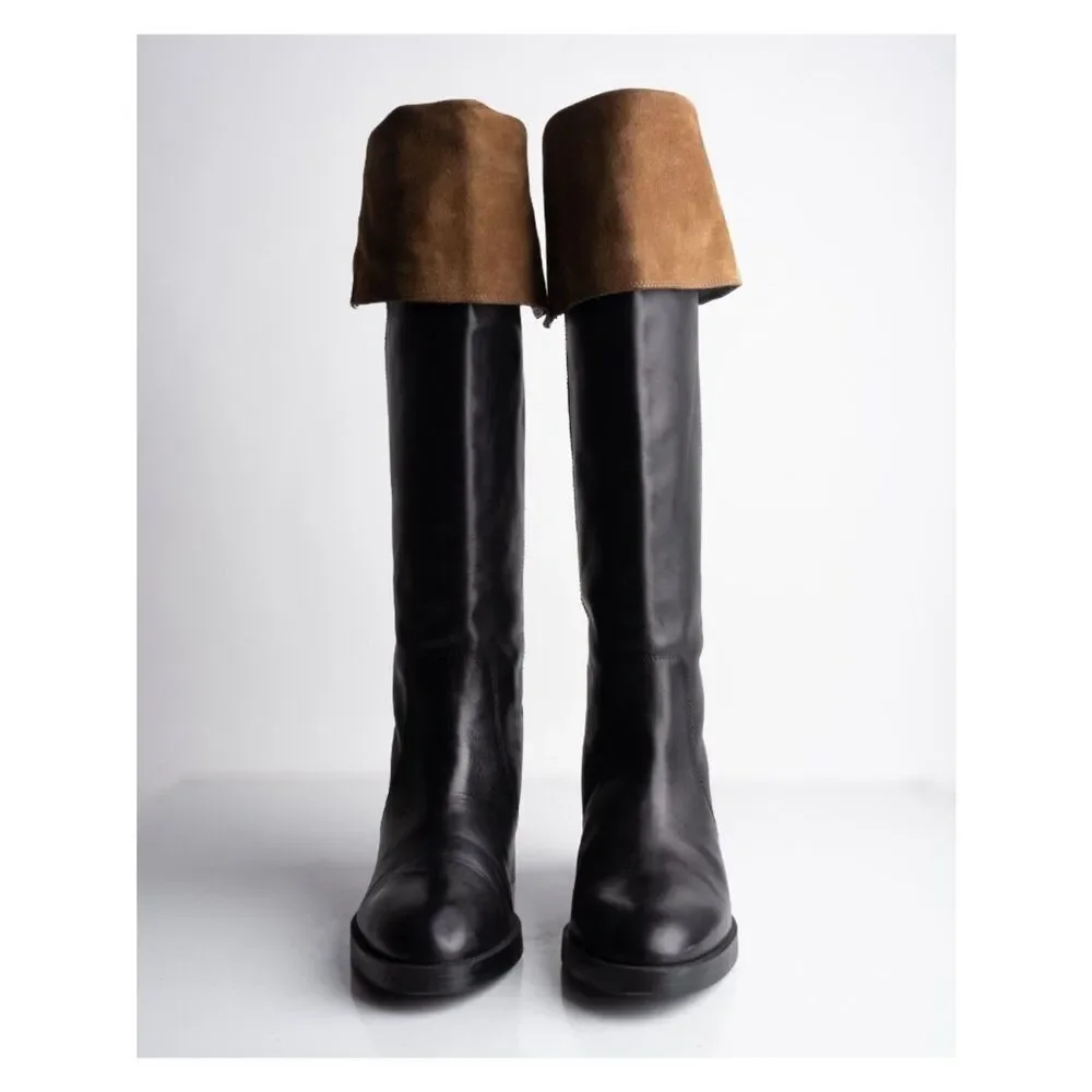 Zara womens leather