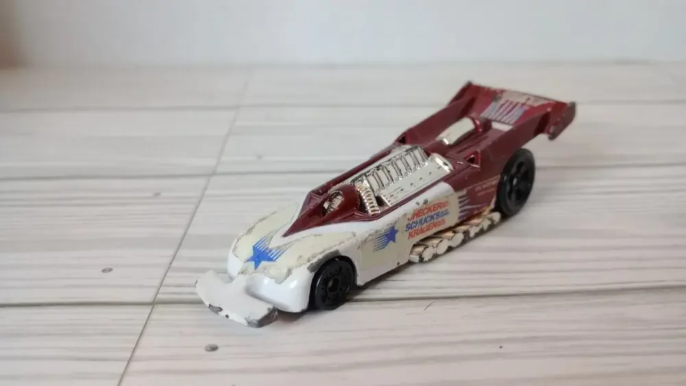 Hot Wheels 1999 McDonalds Mattel Del Worsham Dragster 1/64 Scale Die Cast