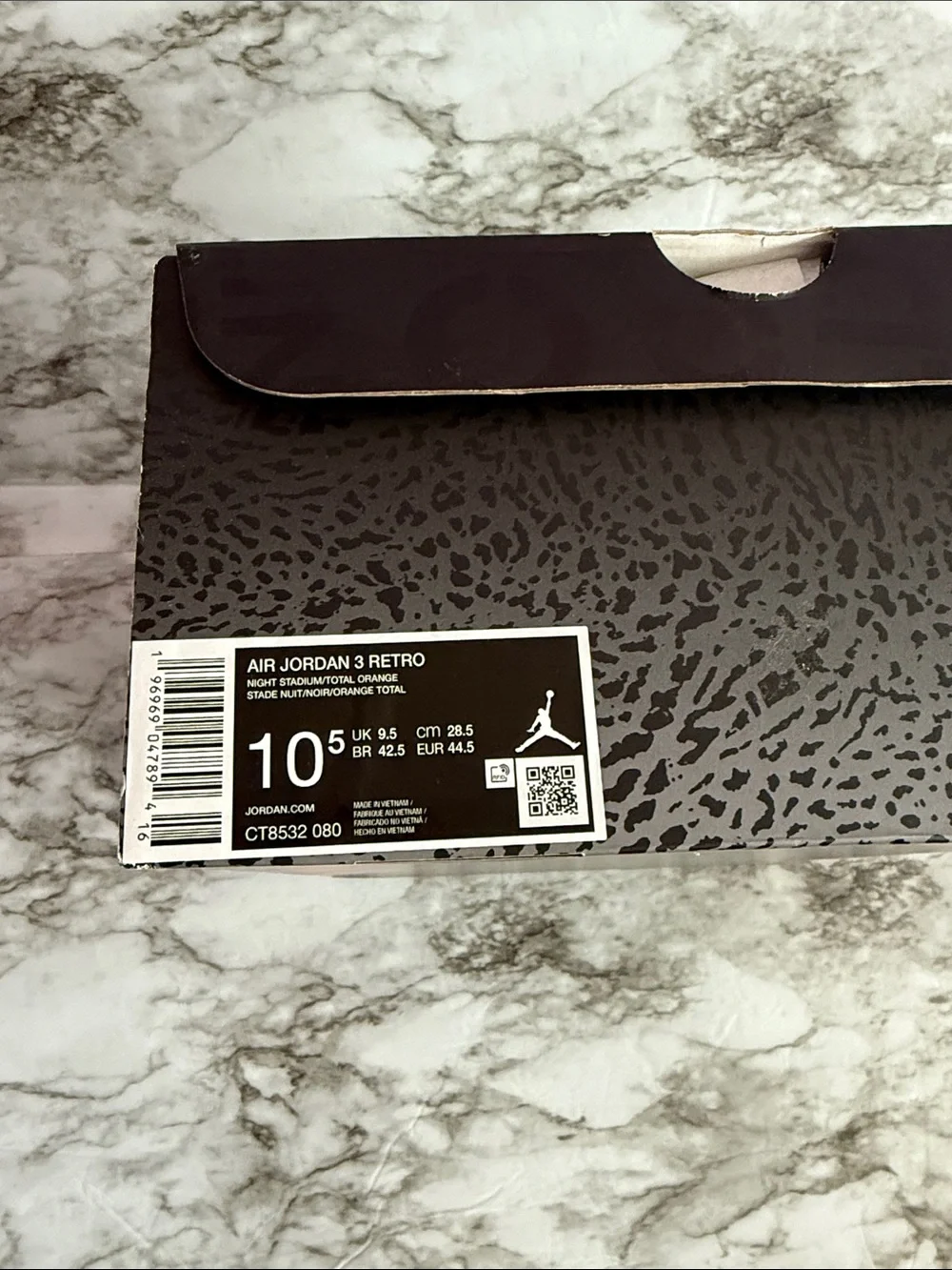 Jordan box only