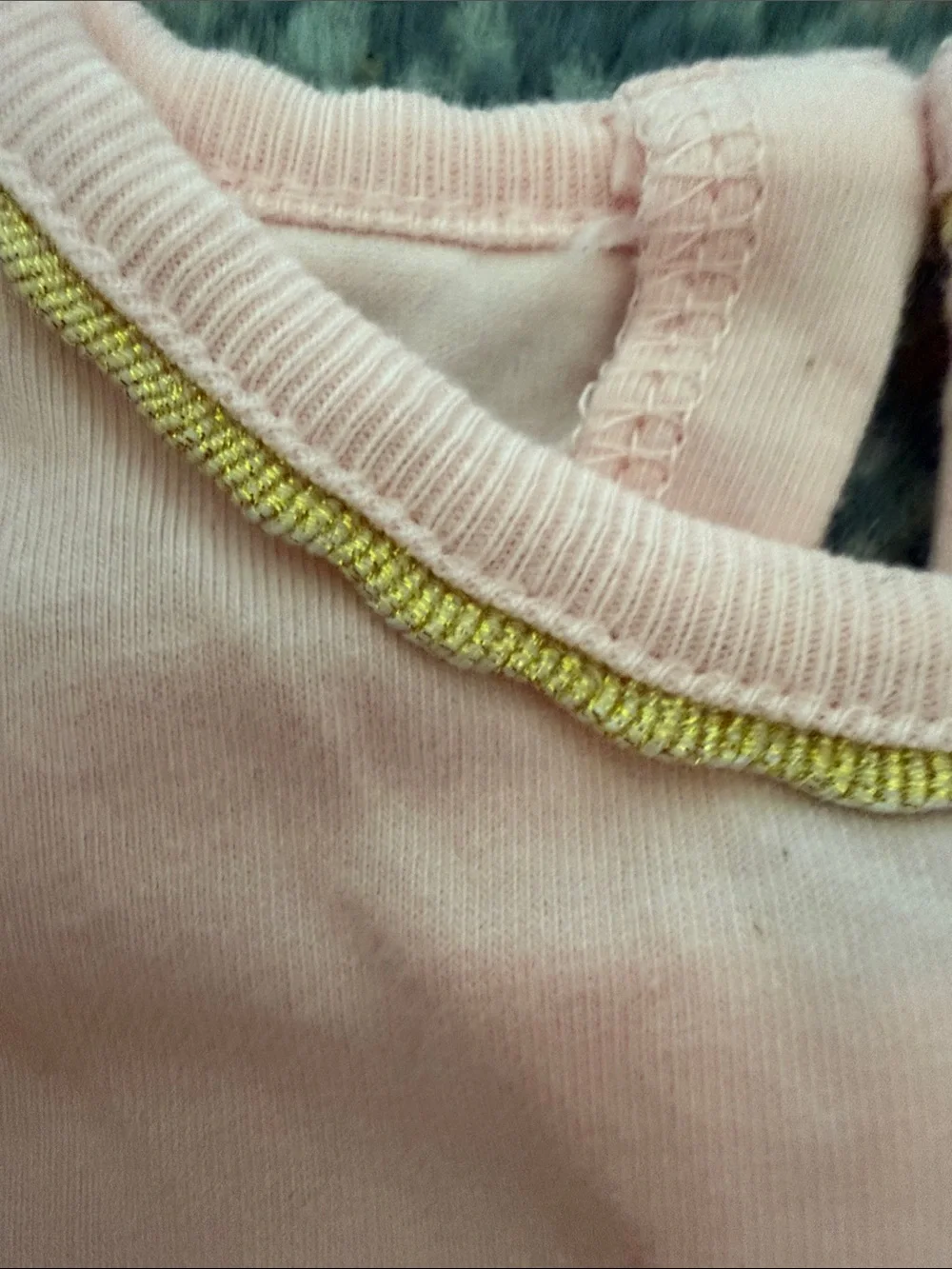 New elegant Carter's Light Pink Girls Tank Top with Bow Accents