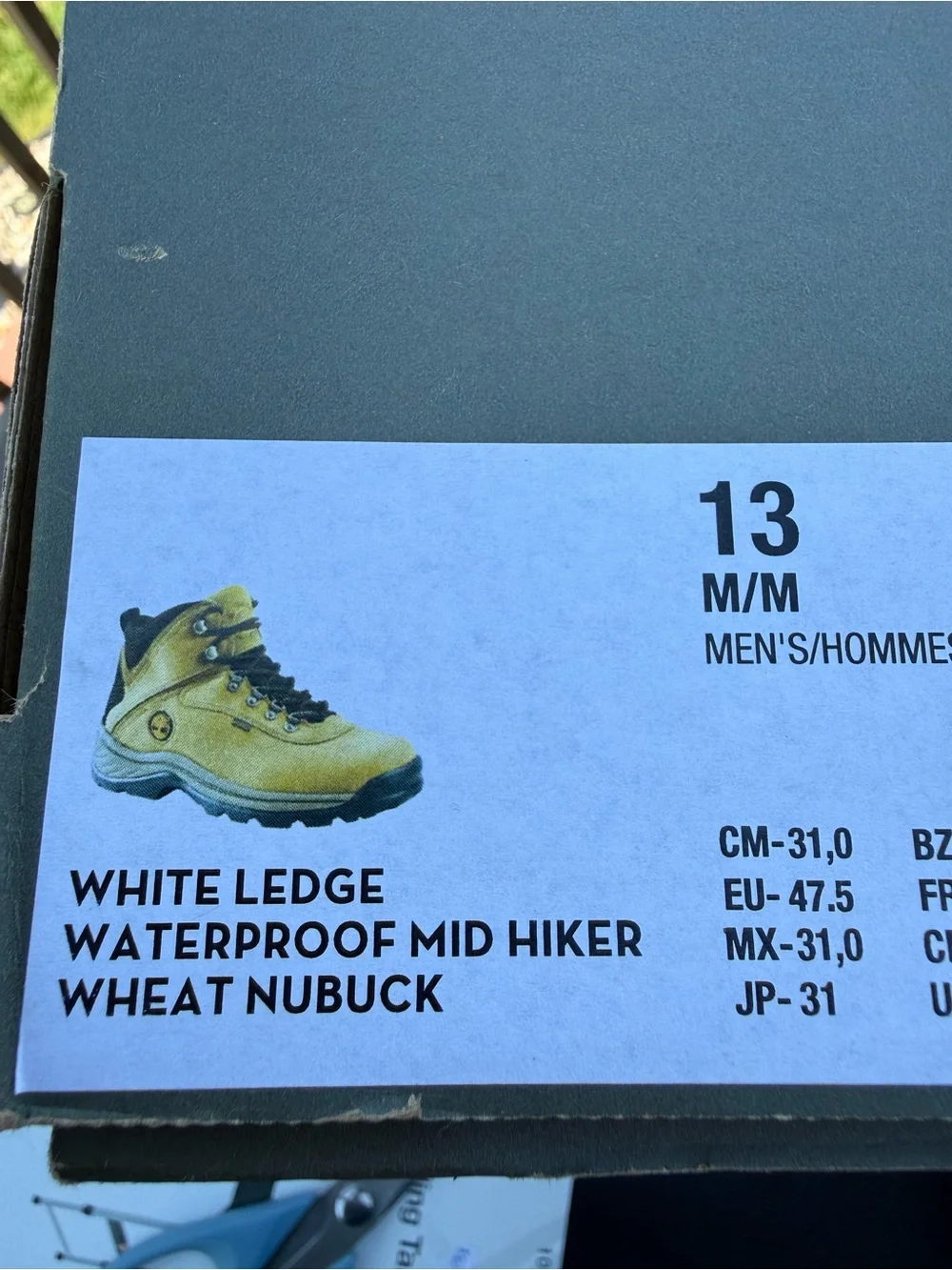 Timberland waterproof suede