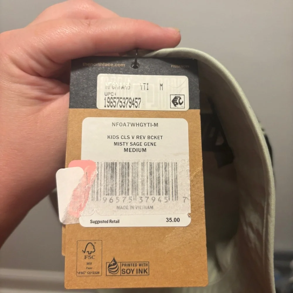 The North Face kids bucket