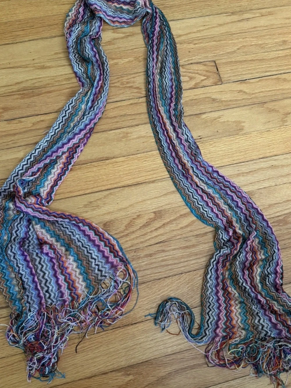 Lot of 3 Women’s Wrap Fringe Scarfs / Scarves Boho Beautiful Colors