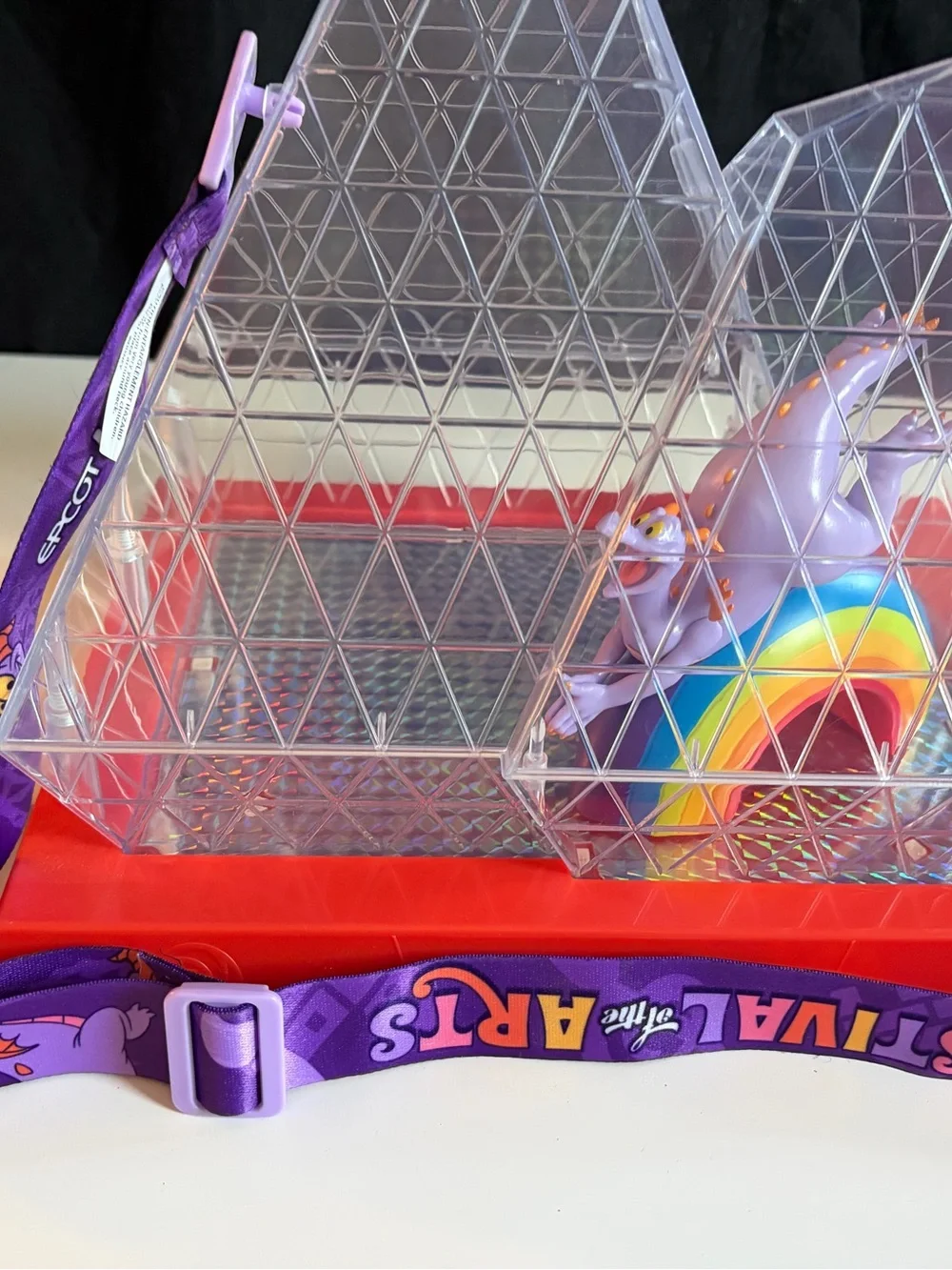 Figment Rainbow Vinyl Epcot popcorn bucket