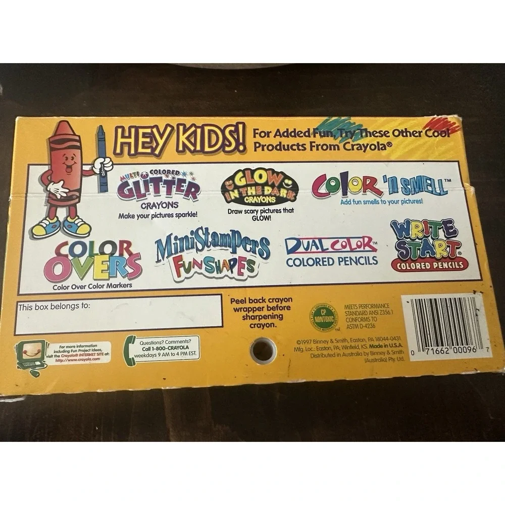 Crayola product vintage