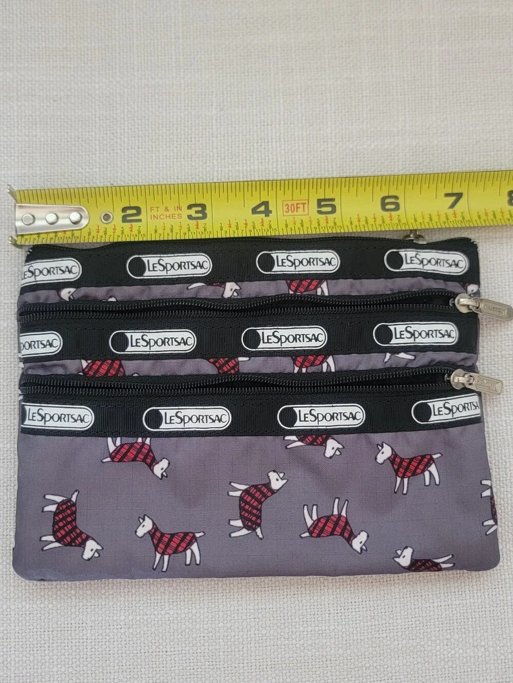 Lesportsac triple zip