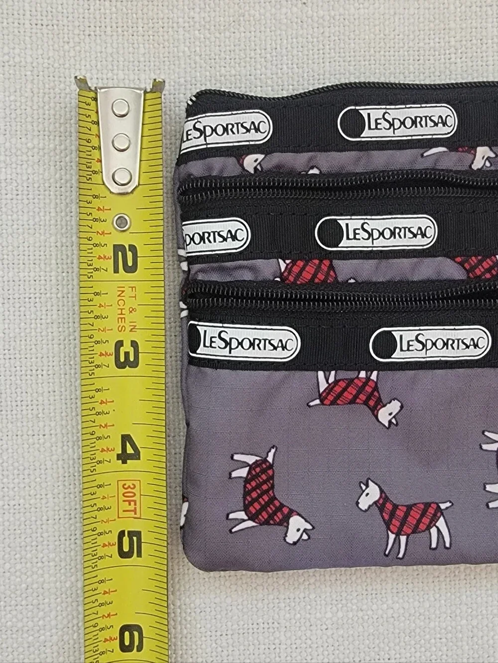 Lesportsac triple zip