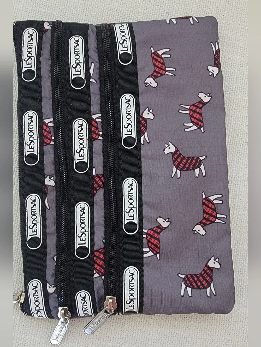 Lesportsac triple zip