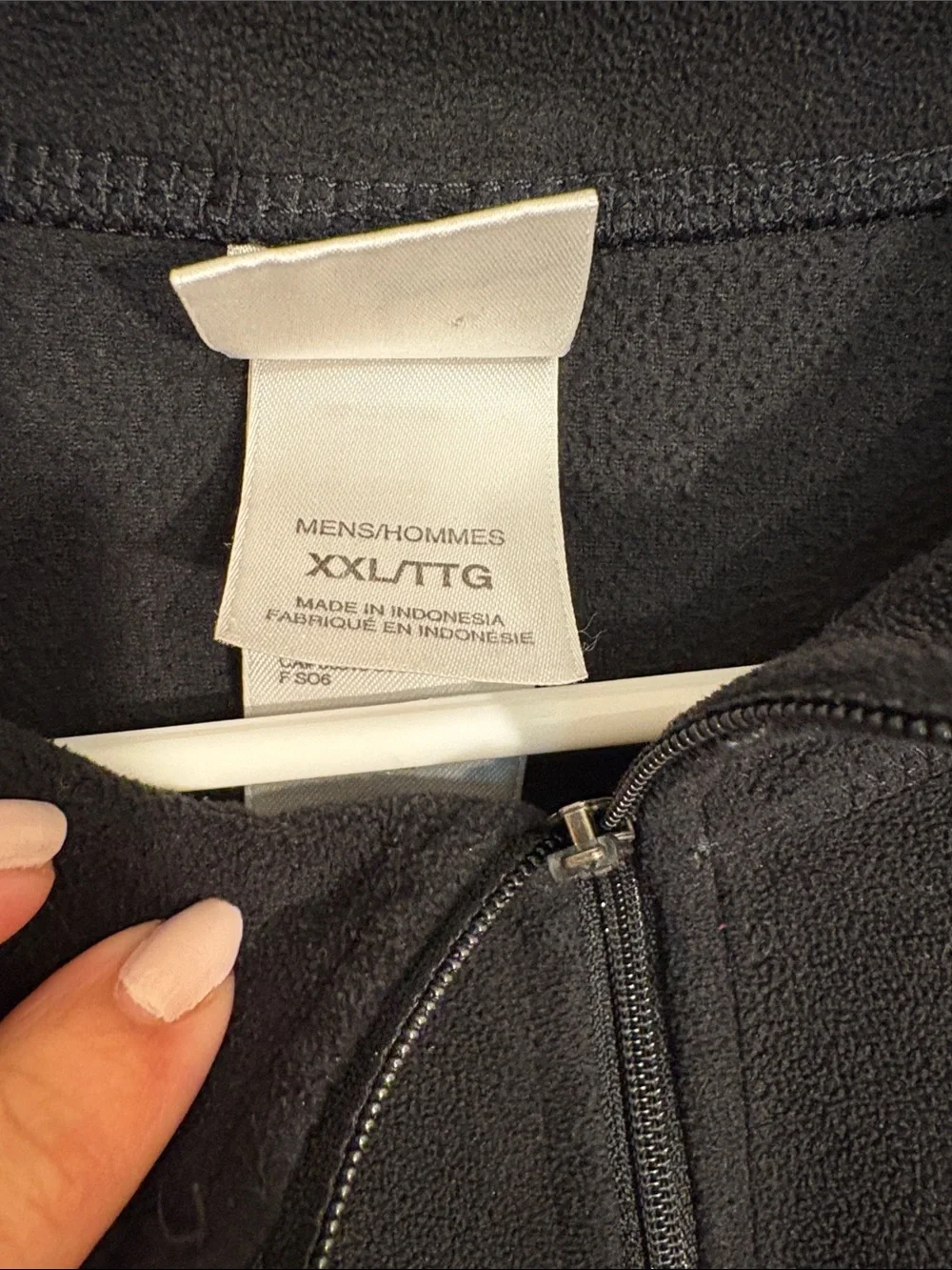 The North Face lightweight fleece