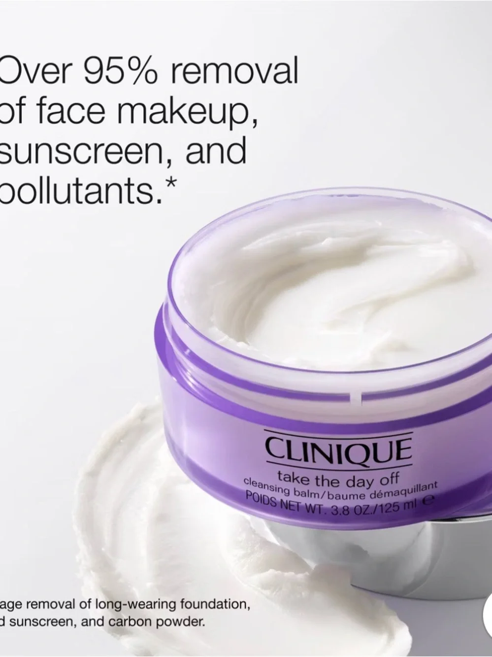 ClLINIQUE Take The Day Off Cleansing Balm • NWT Makeup Remover Skincare
