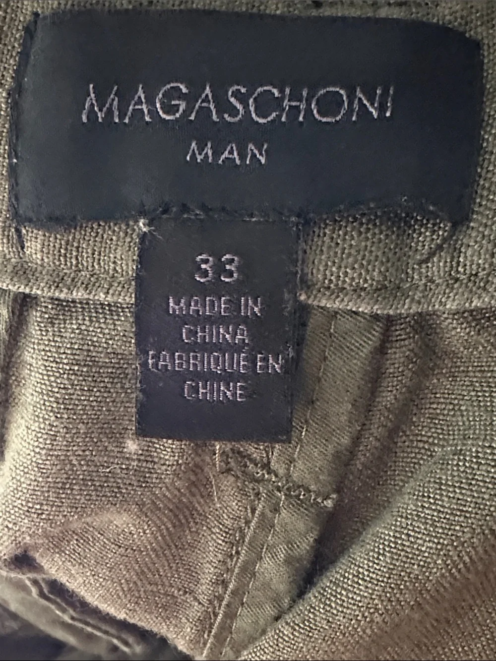 Magaschoni lightweight olive