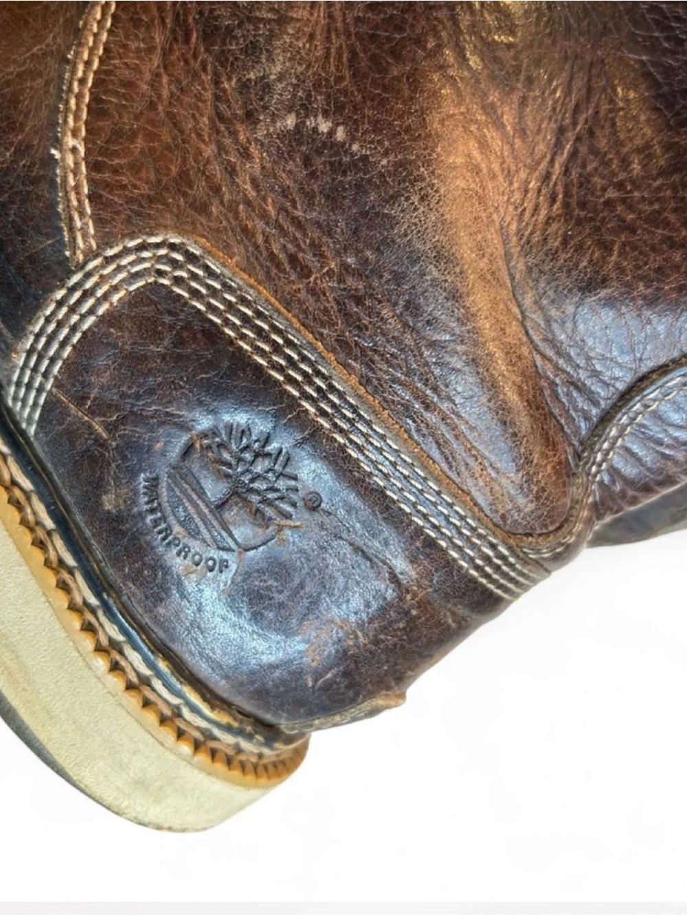 Timberland brown leather