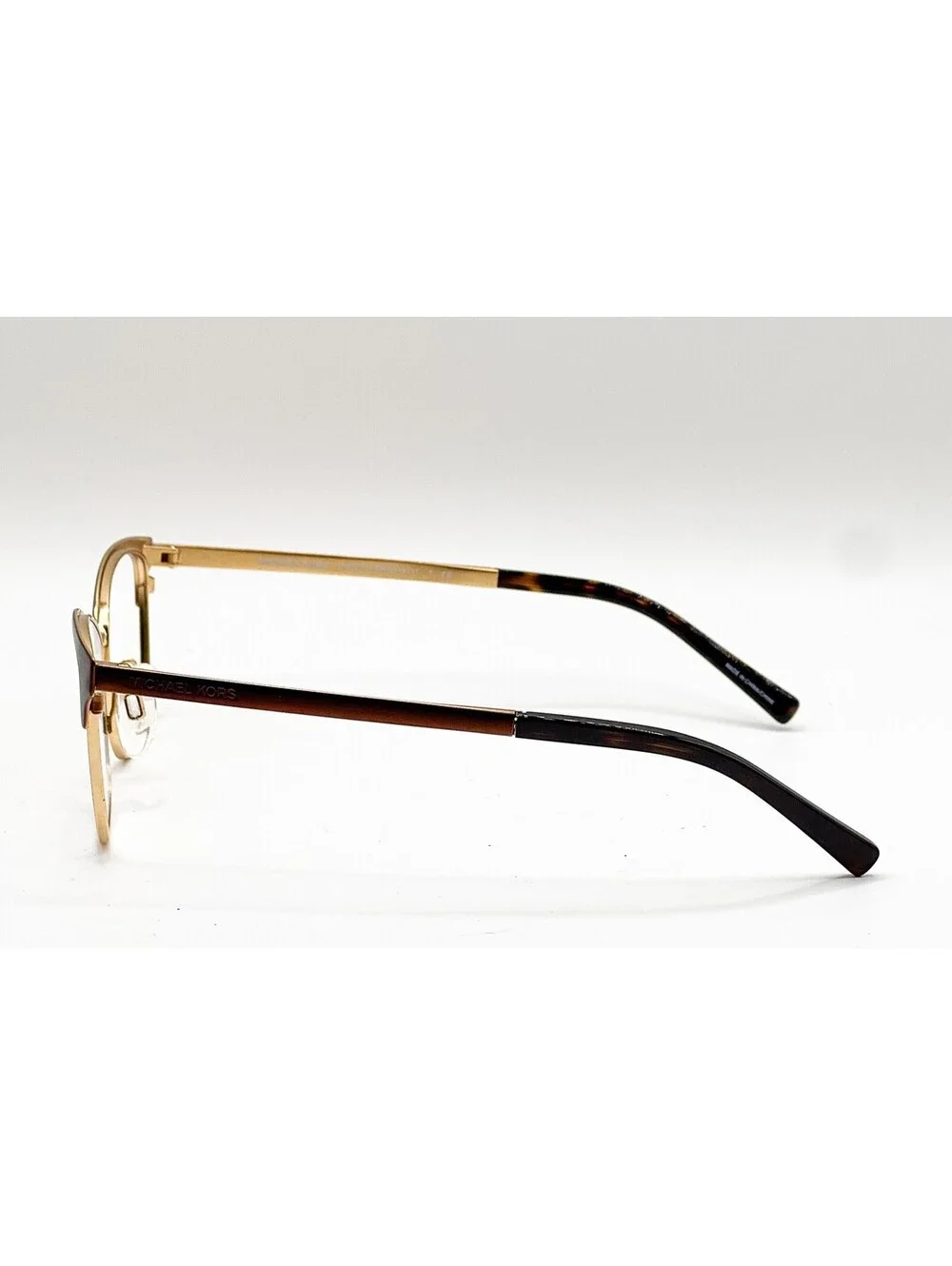 Michael Kors MK 3012 1114 Brown/Gold Cat Eye Authentic Eyeglass Frames 49-17