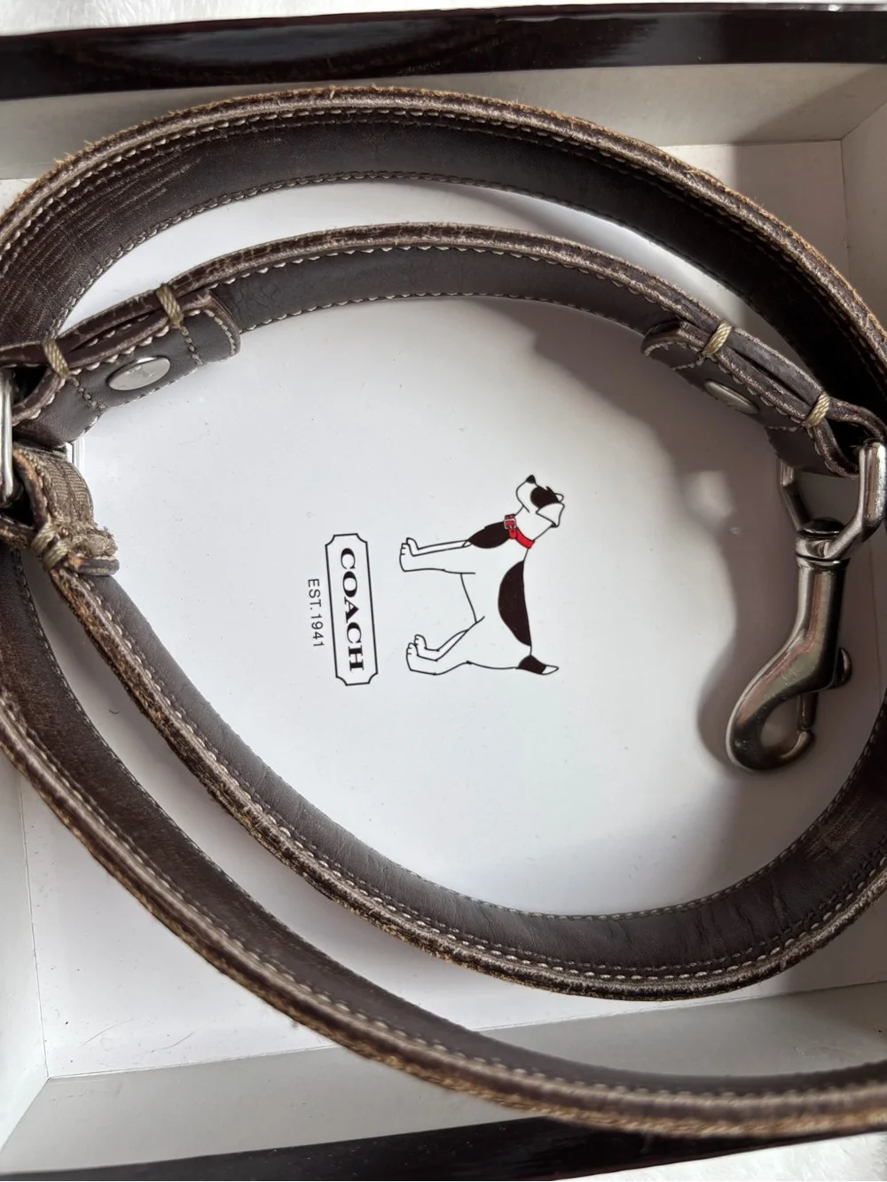 Coach designer leash