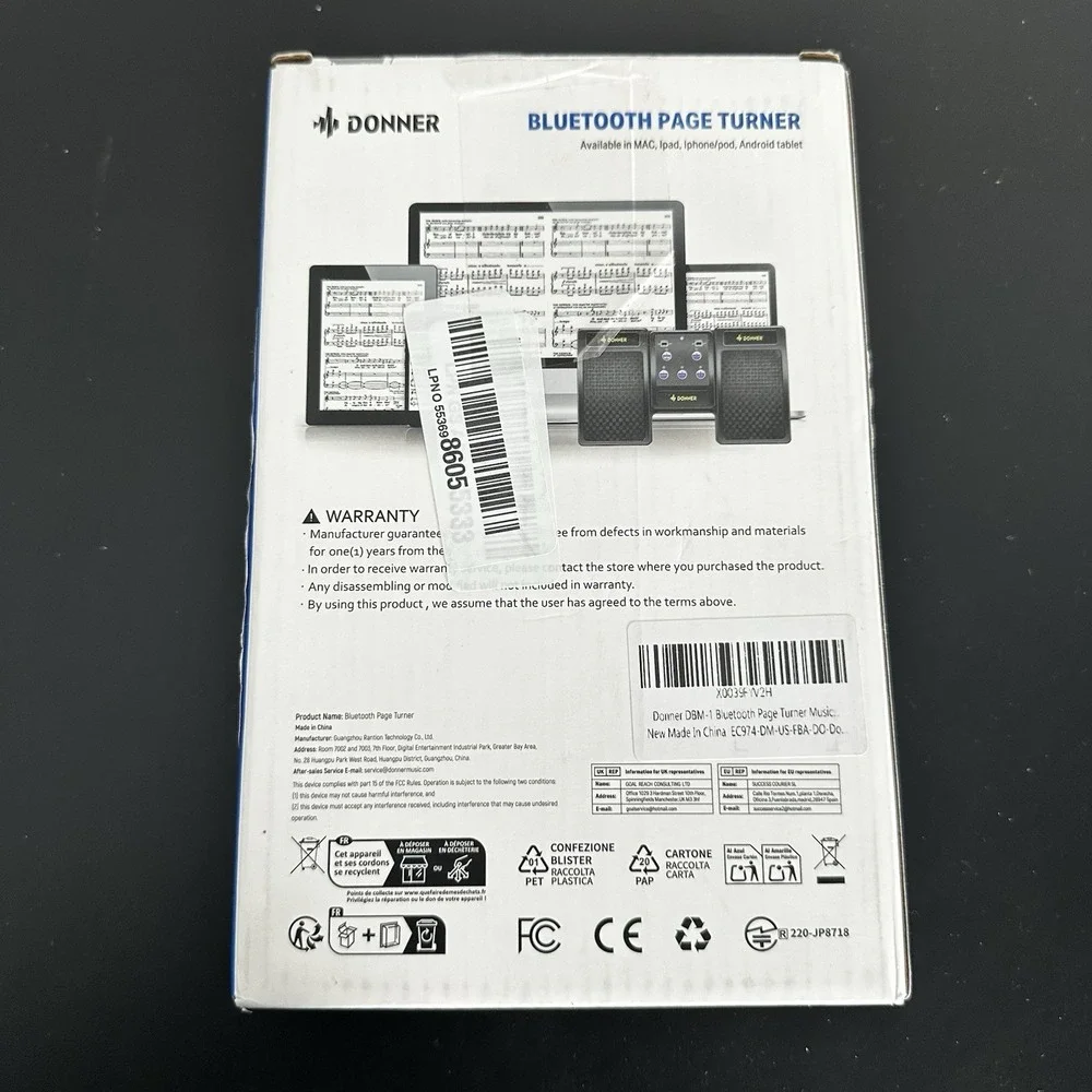 Donner open box