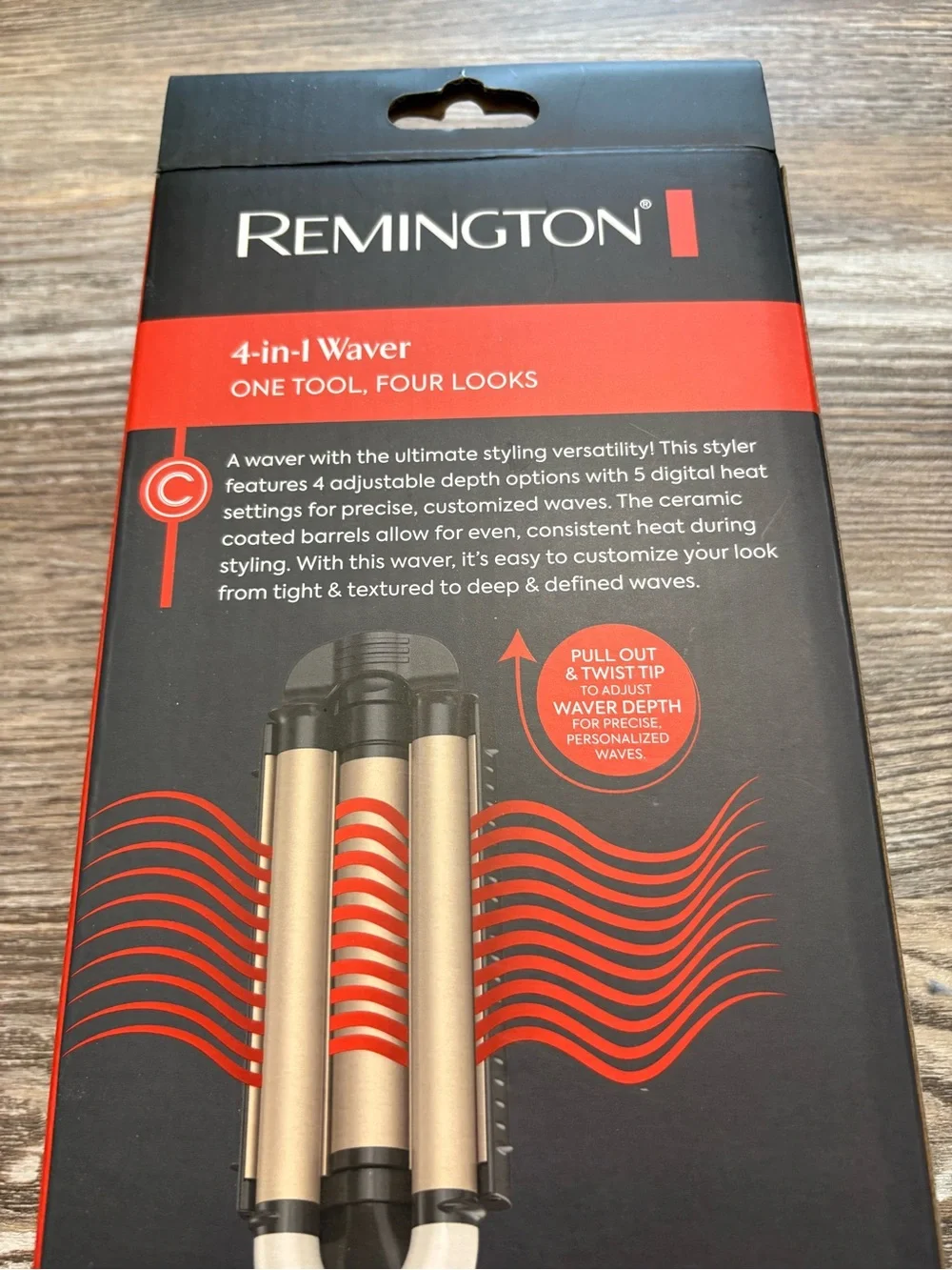 Remington adjustable waver