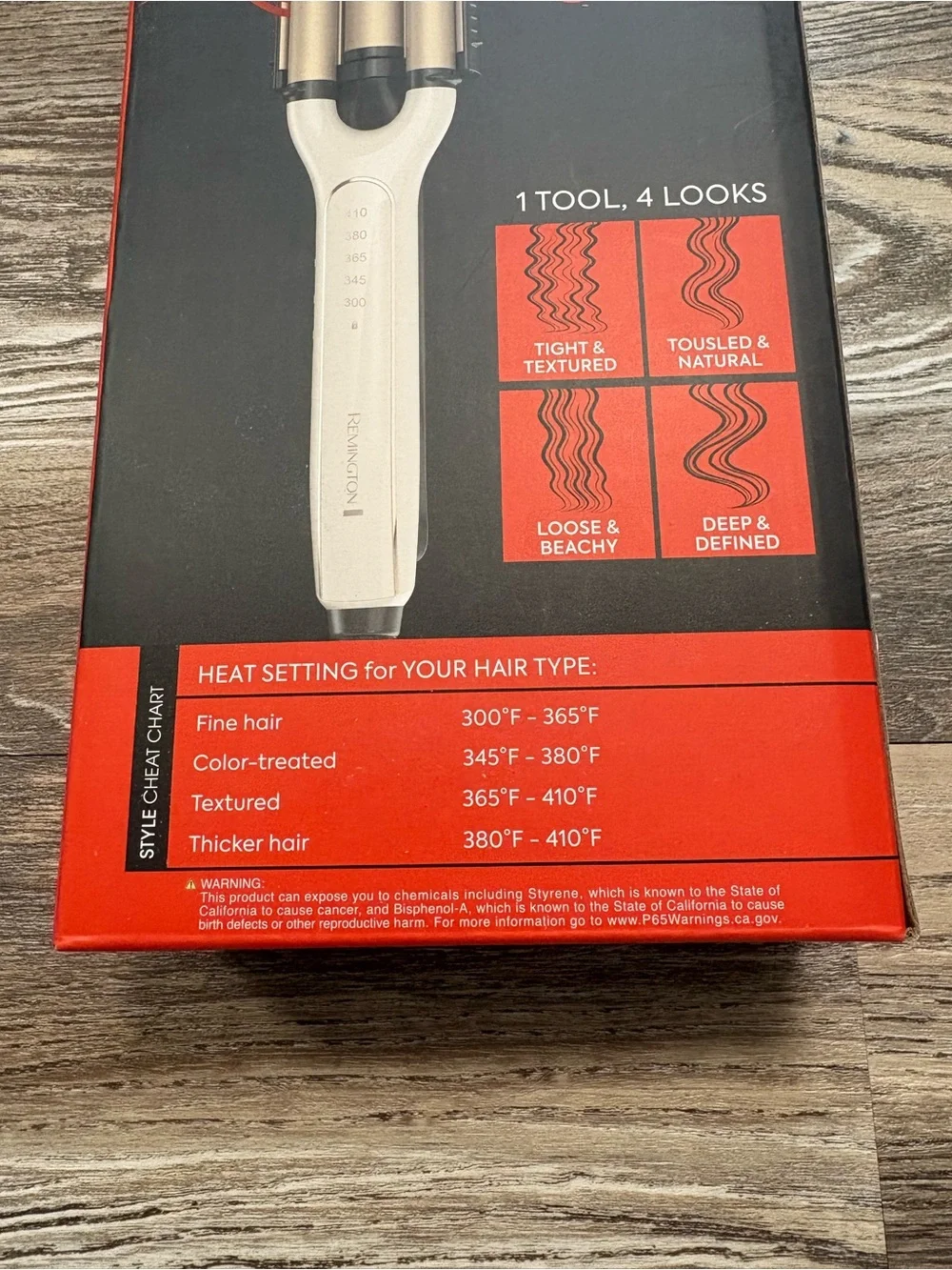 Remington adjustable waver
