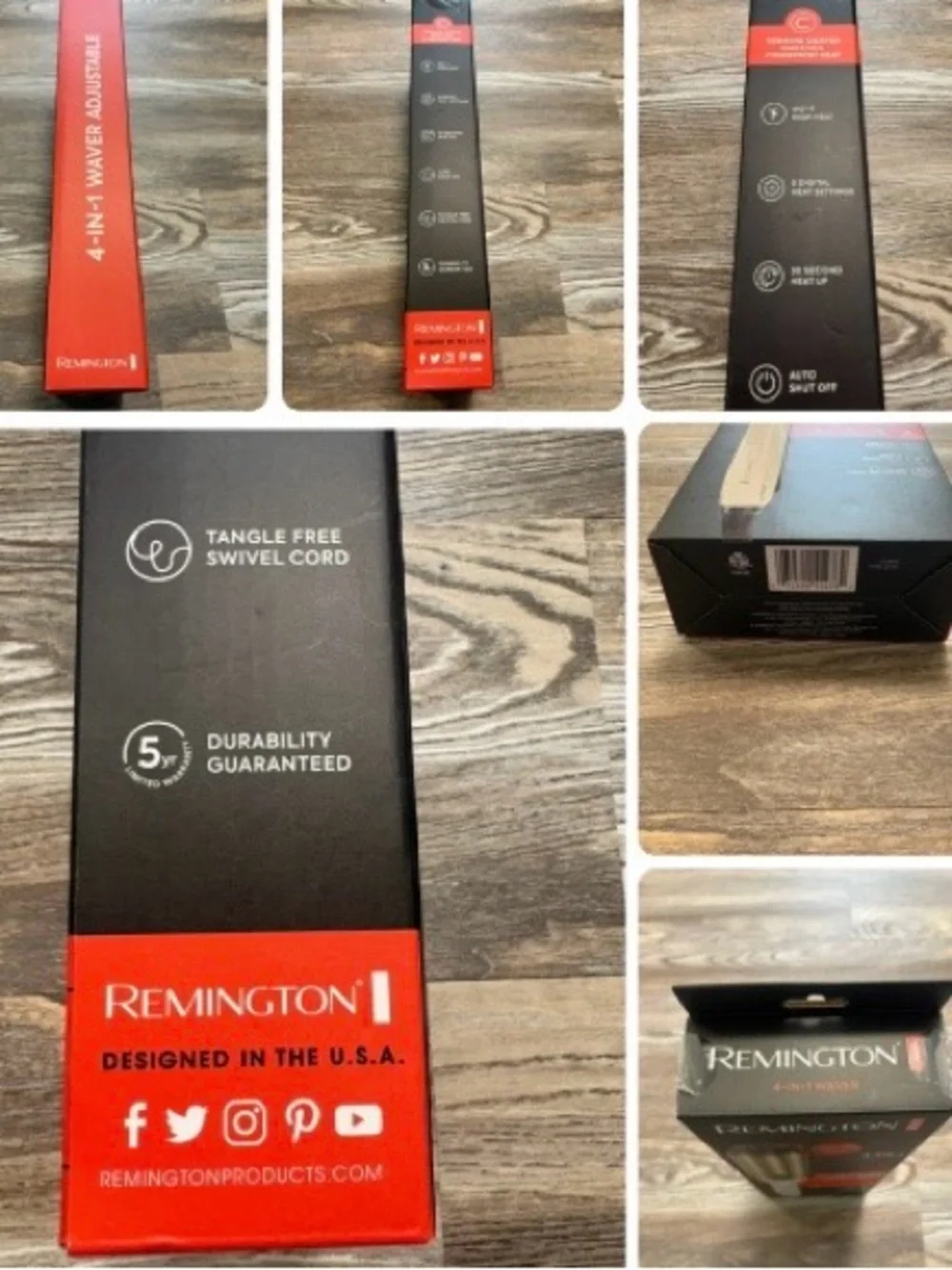 Remington adjustable waver