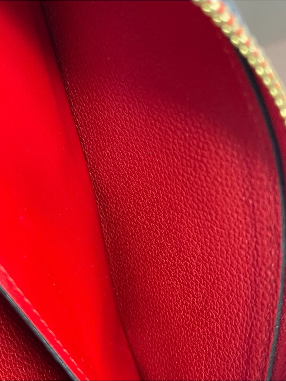 Louis Vuitton Cerise Monogram Empreinte Zippy Wallet With Dust Bag and Box