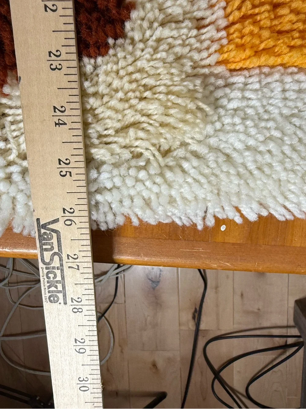Handmade MCM Latch hook