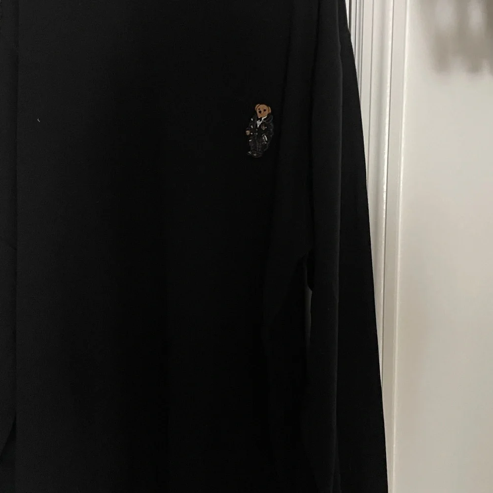 Polo by Ralph Lauren Sleepwear Black Crew Neck Shirt in 4Xt