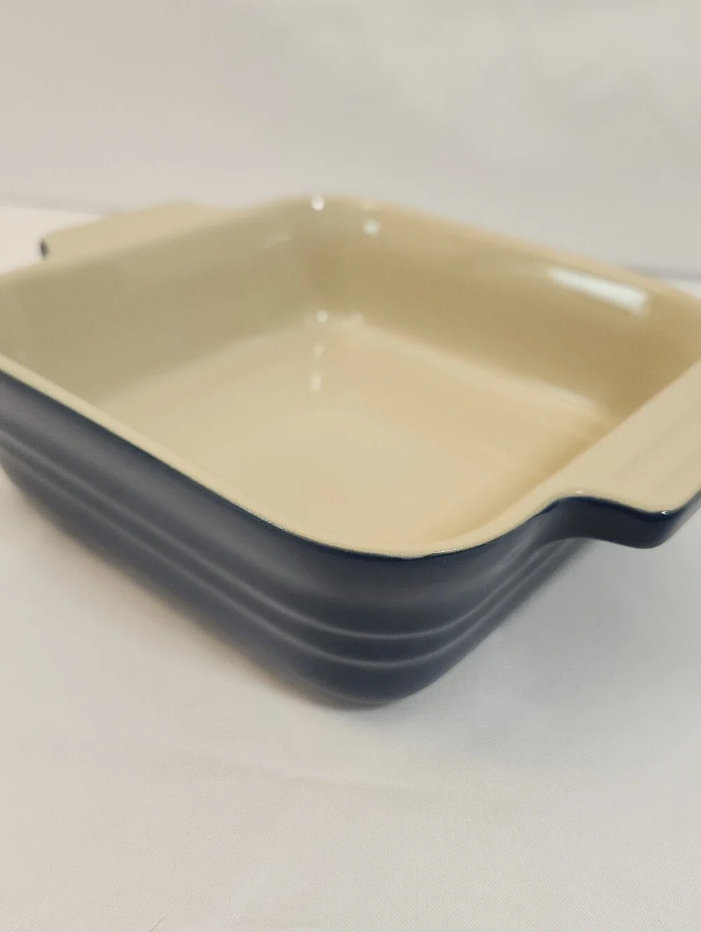 LE CREUSET Stoneware Mini Casserole/Gratin Square Baker 19-35 6