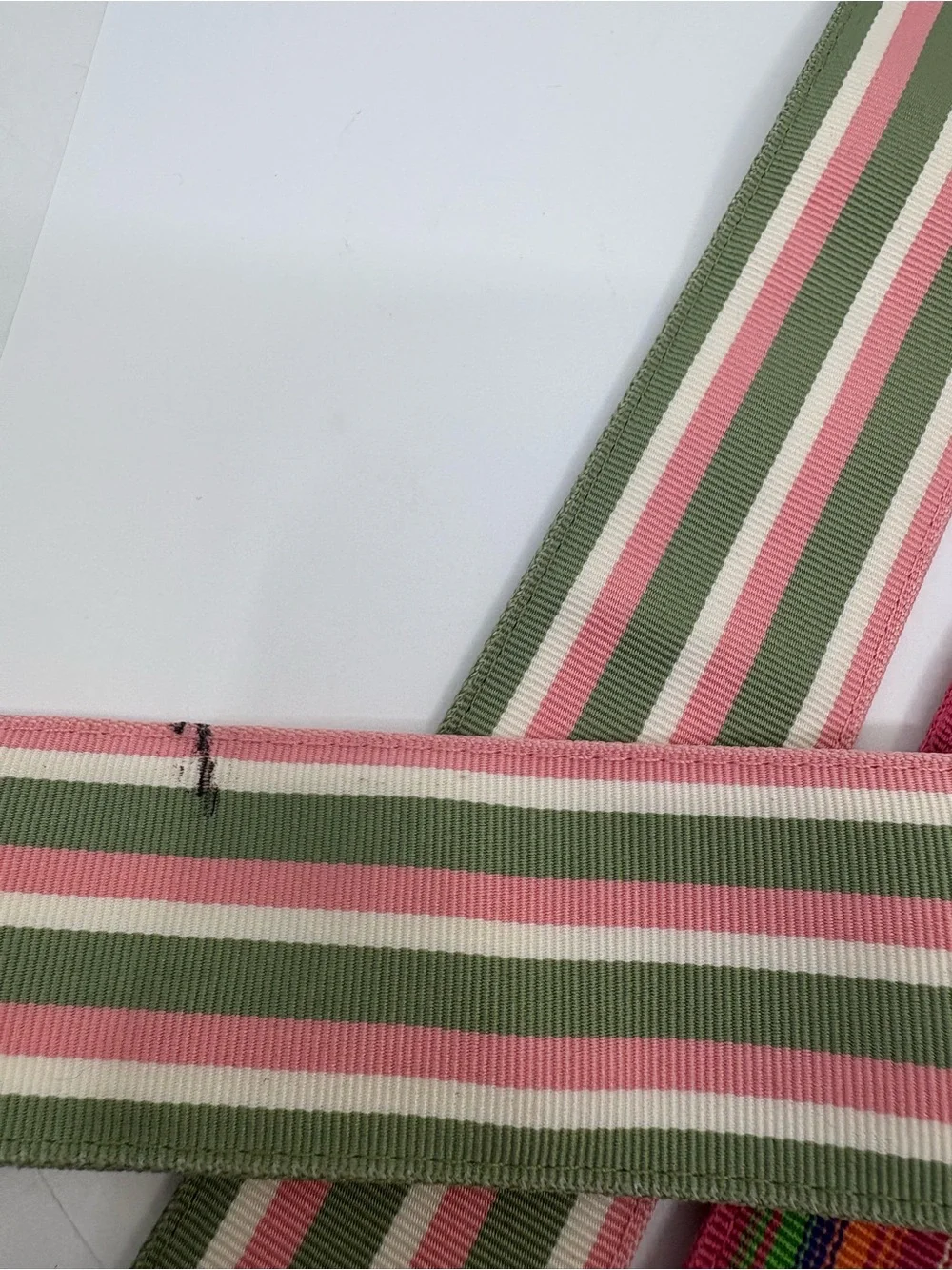N/A striped fabric