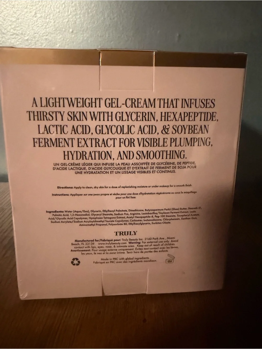 TRULY lightweight facial