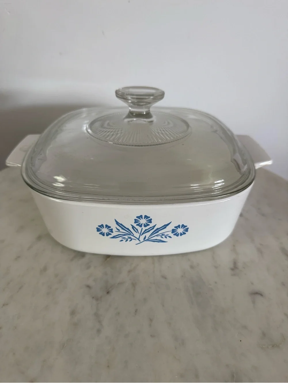 Corningware white casserole