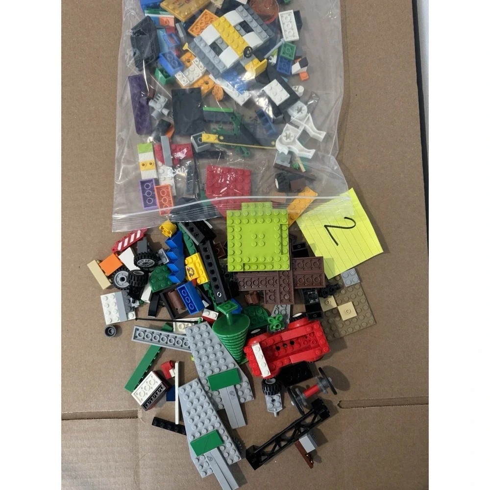 Lego Pieces Lot 1 Lb Bag Mixed‎ Bricks Building Blocks 1 Pound Random Mix