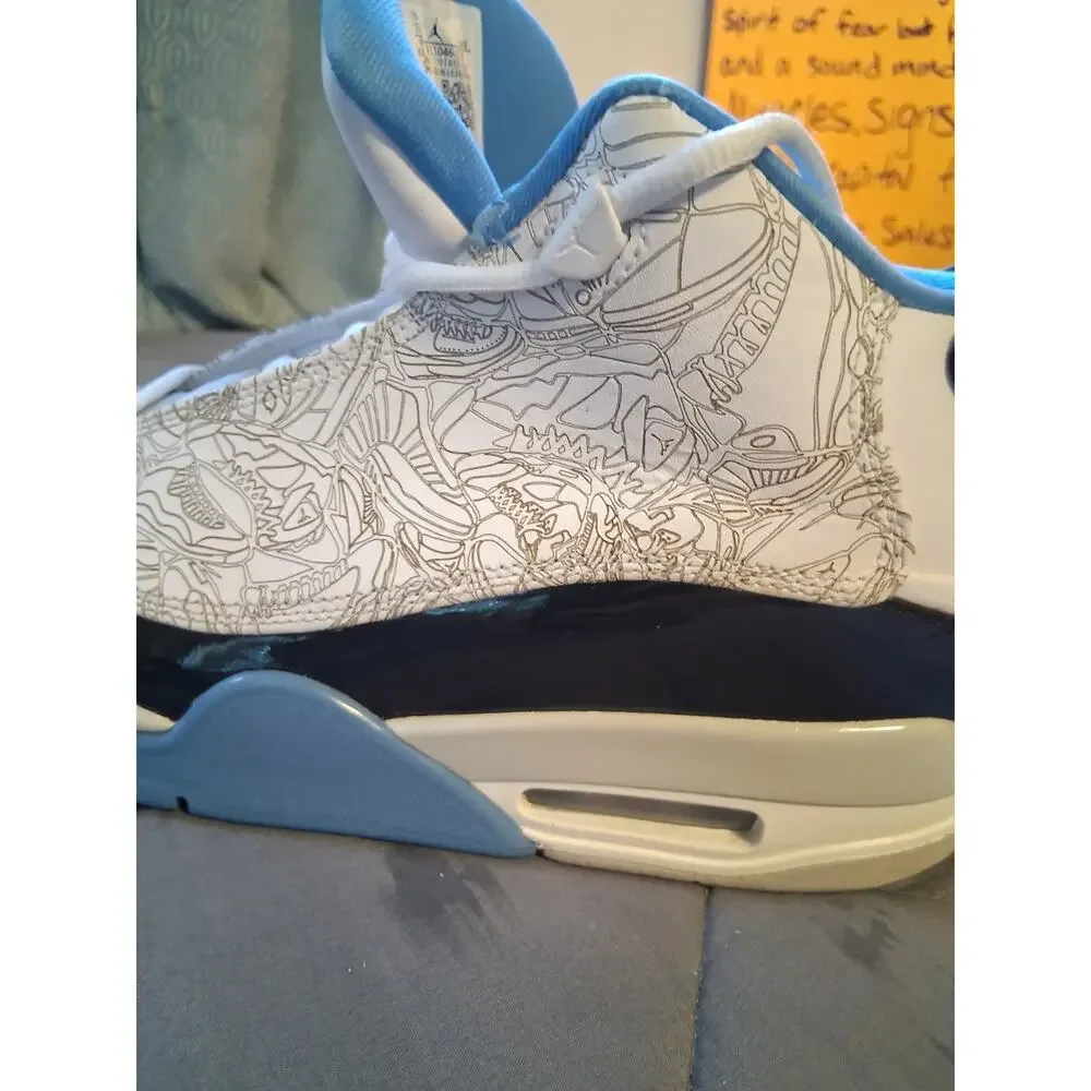 Size 10.5 - Air Jordan Dub Zero Legend Blue