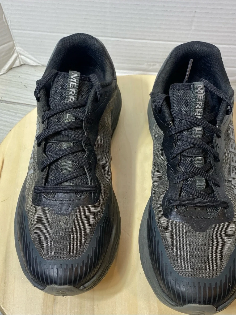Merrell Men’s Agility Peak 6 Trail Running Shoes Black Size 9(J00003309)