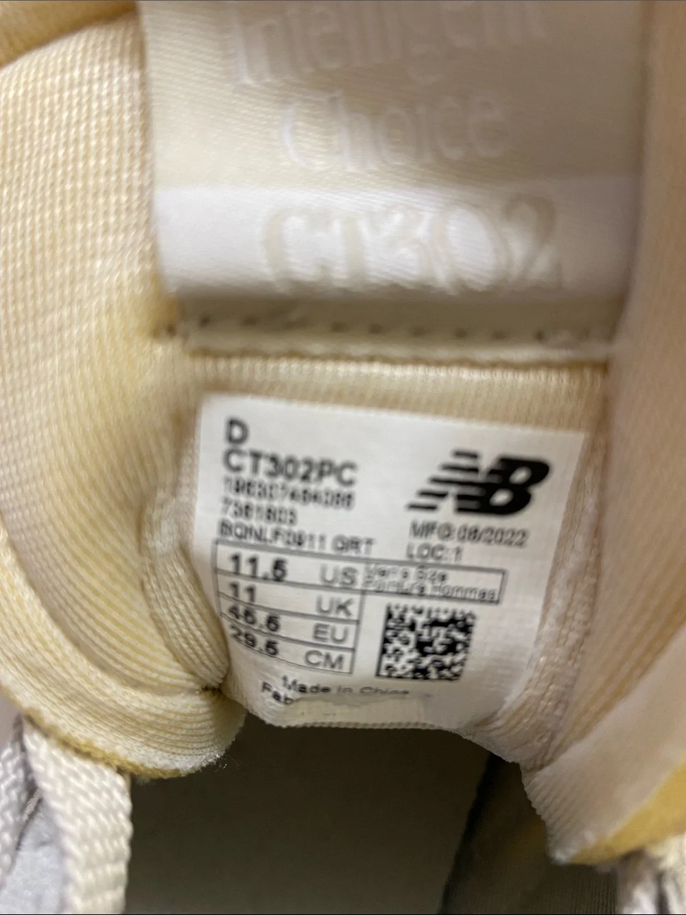 New Balance platform sneakers
