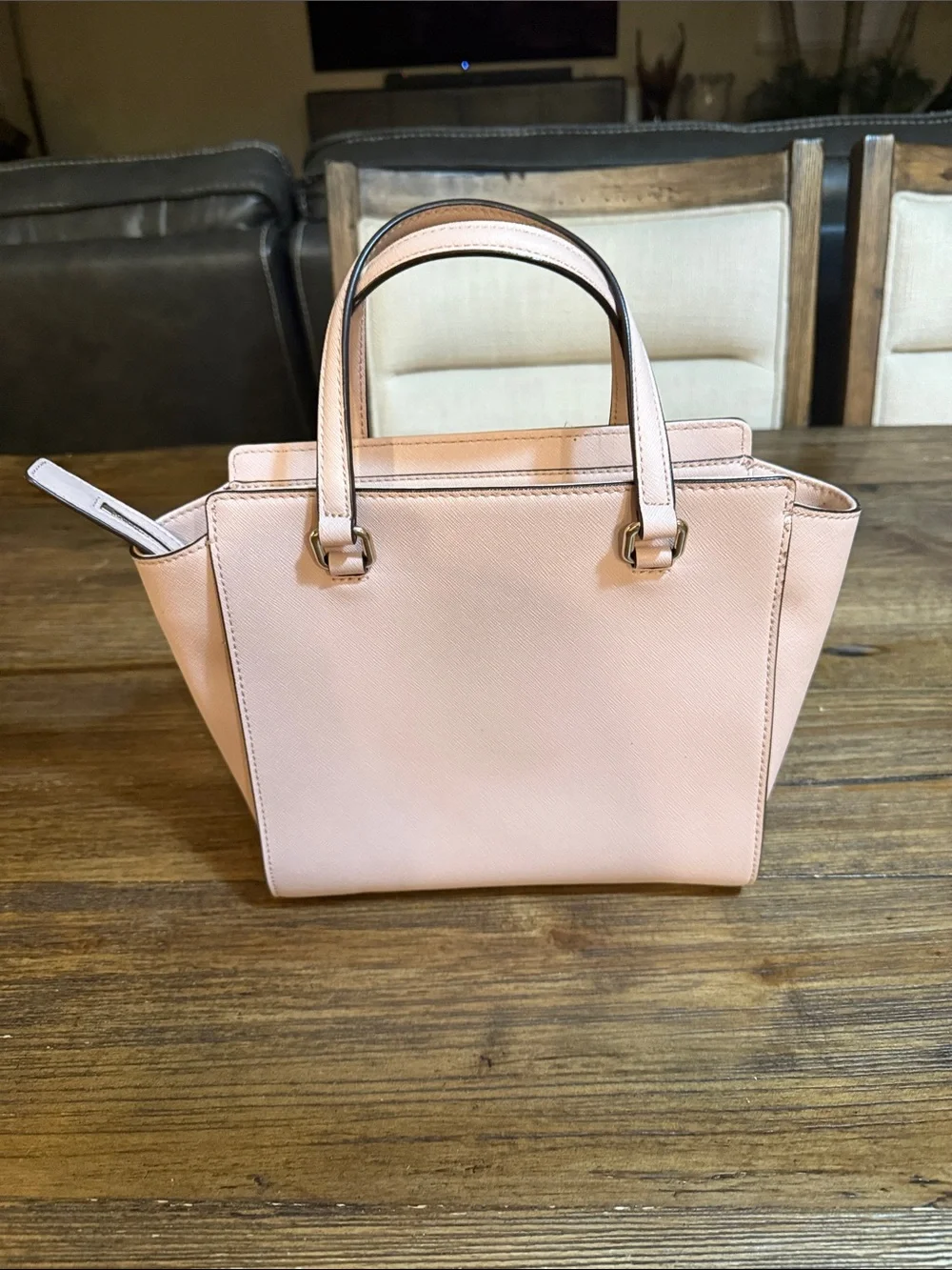 kate spade structured satchel
