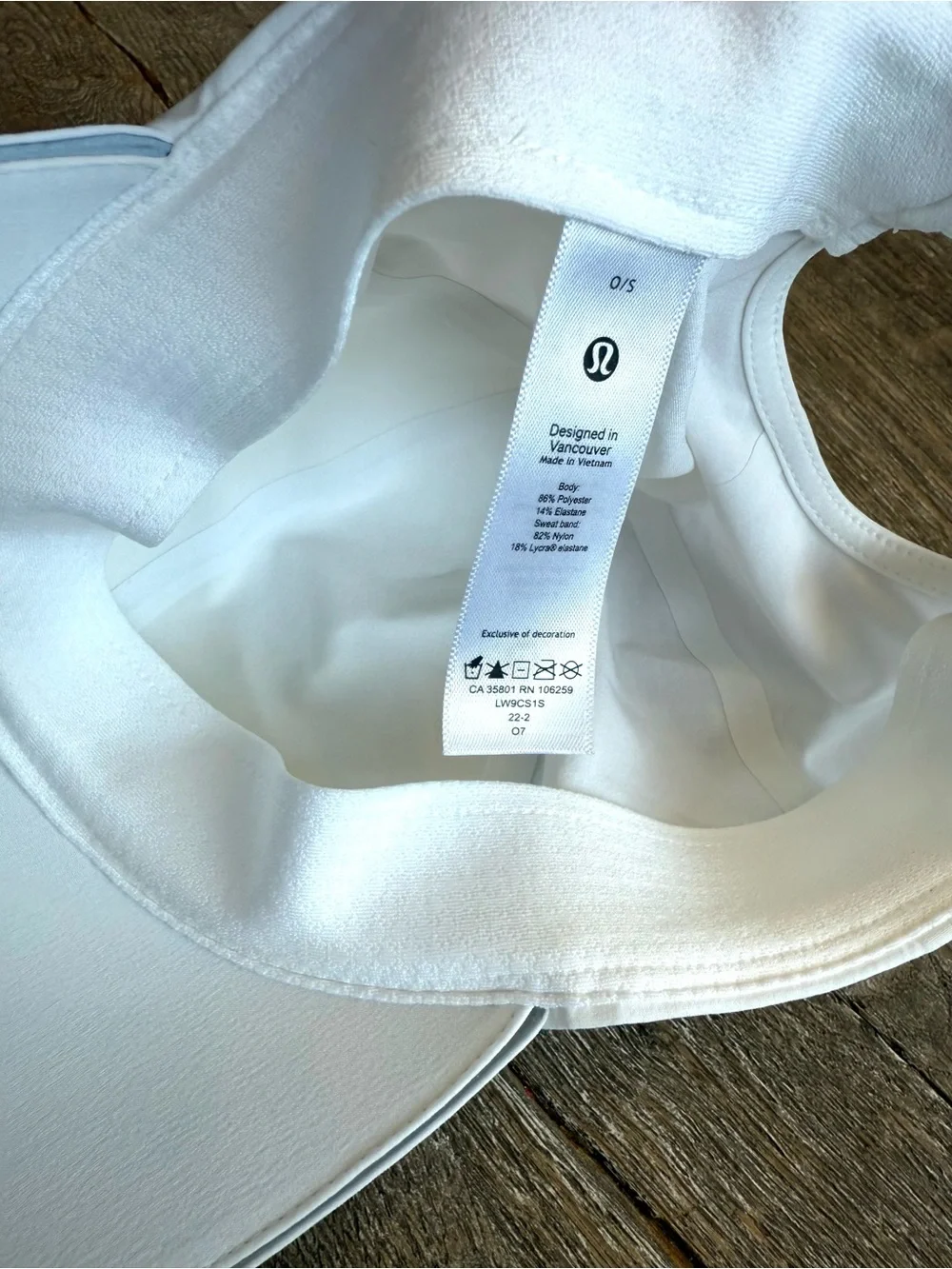 lululemon athletica sleek white