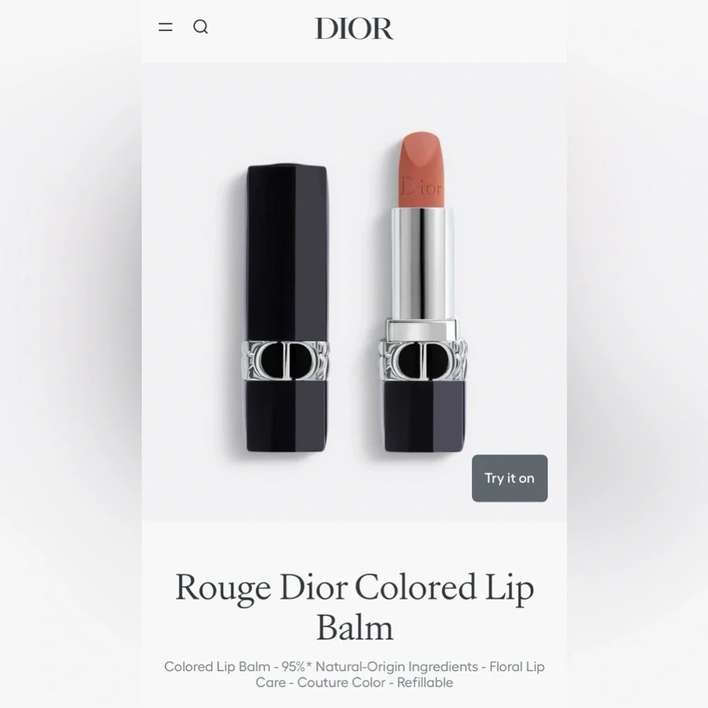 Dior rose sophisticated