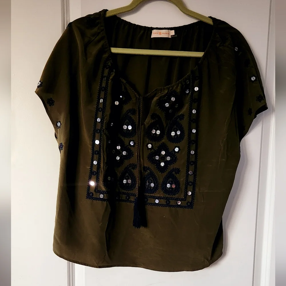 Tory Burch chic olive