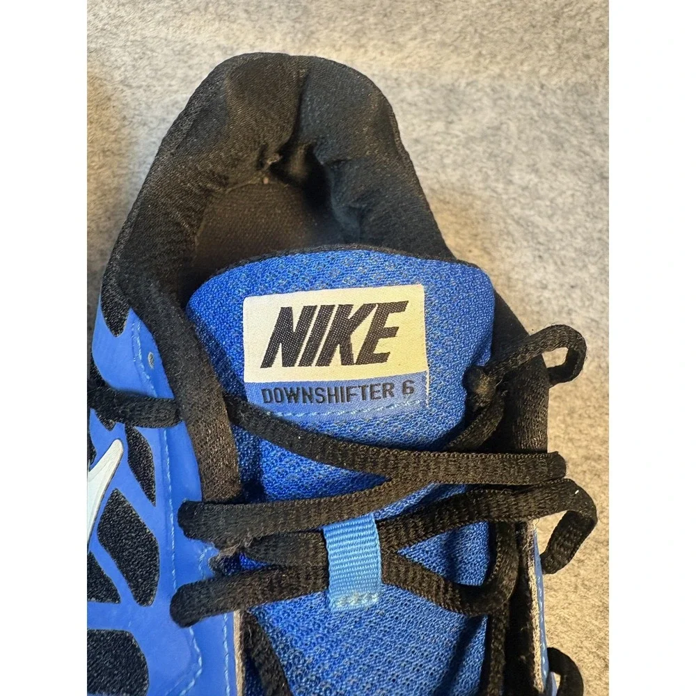 Nike Downshifter‎ 6 Mens Running Shoes Blue Black 684652-410 Size 11