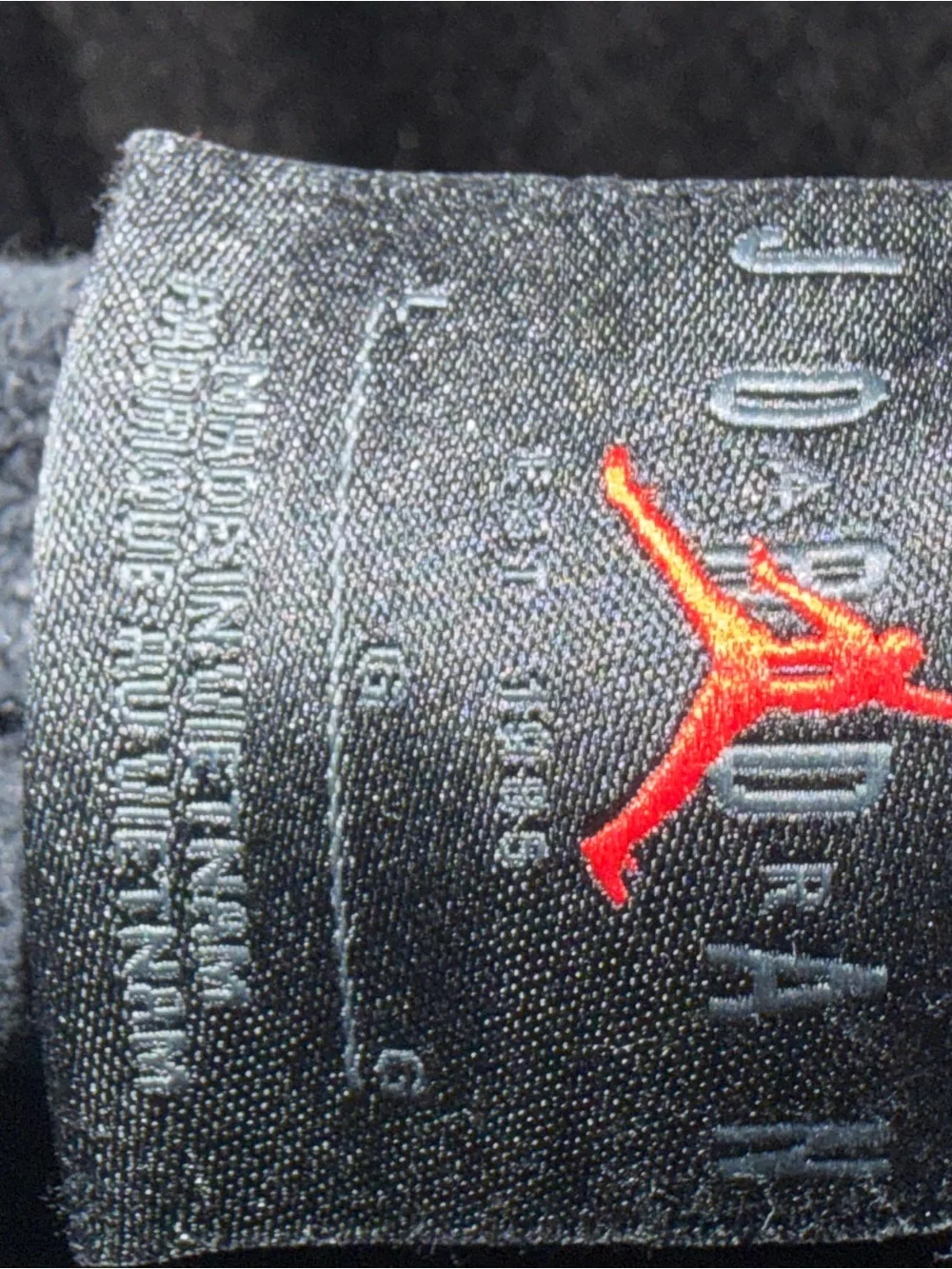 Jordan Black Sweatpants with Red Jumpman Logo