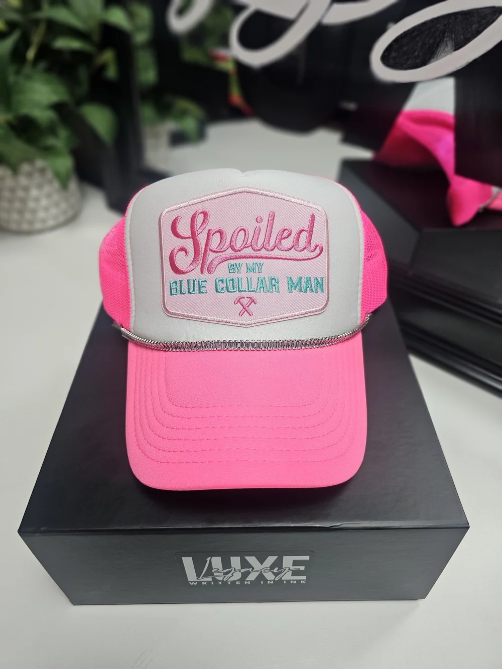 Custom Pink OTTO Trucker Hat