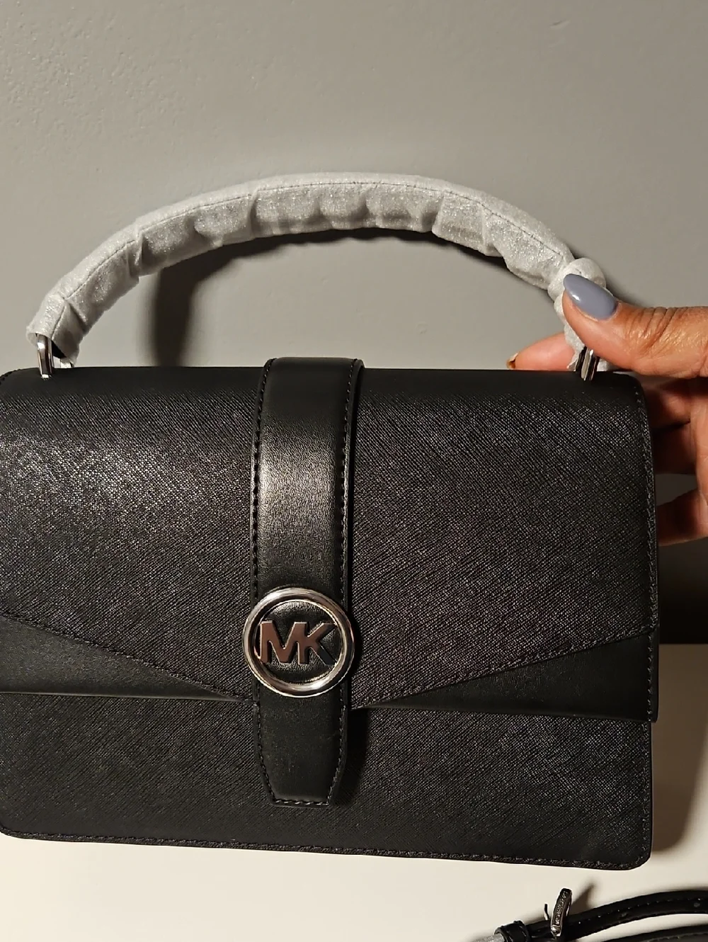 Michael Kors Greenwich Saffiano Leather Satchel