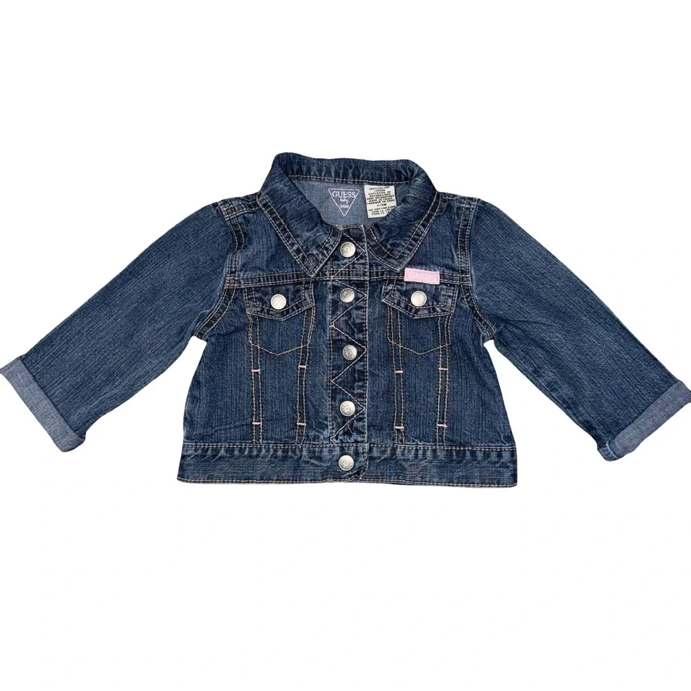 Guess baby‎ Blue Denim Jacket 3/6m