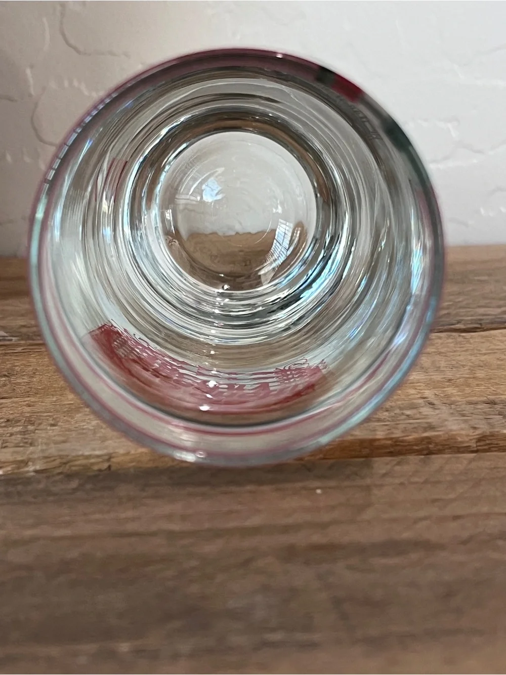 Old Spaghetti Factory glass teal touch