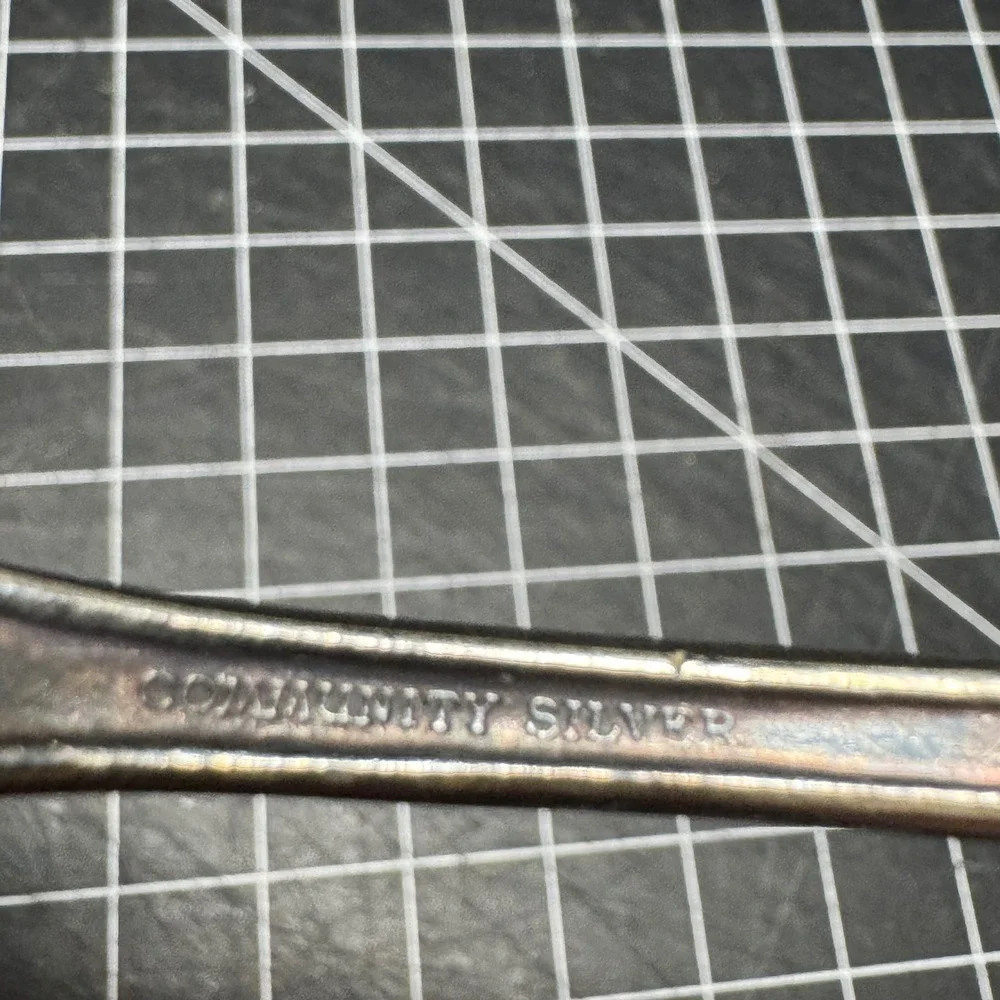 Community Silver set three