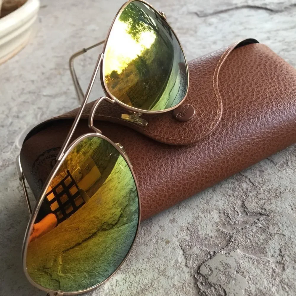 Aviator Sunglasses‎ with case