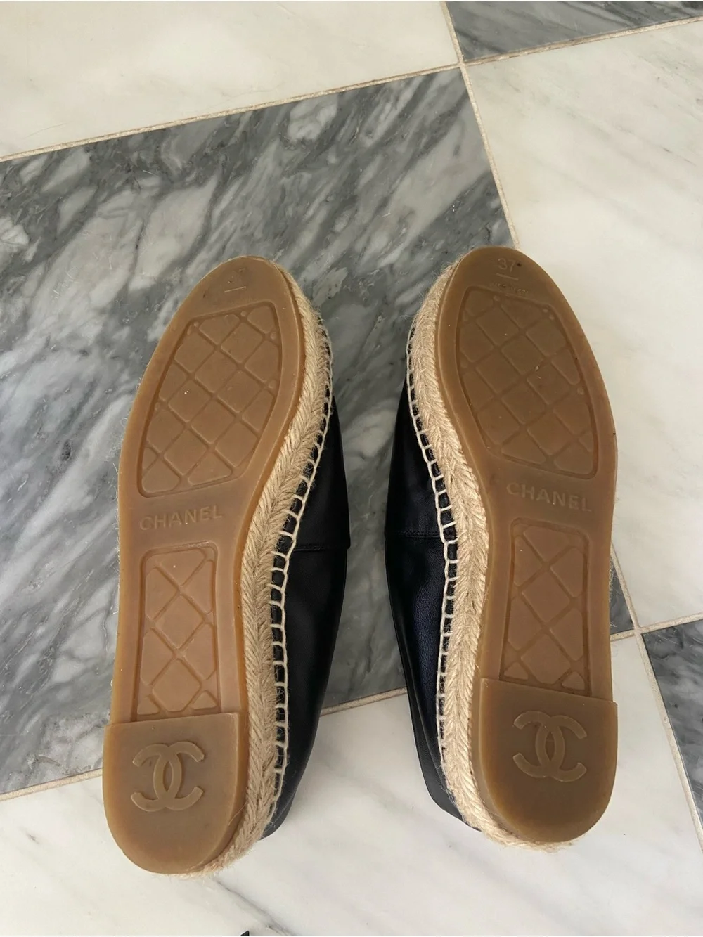 CHANEL authentic leather