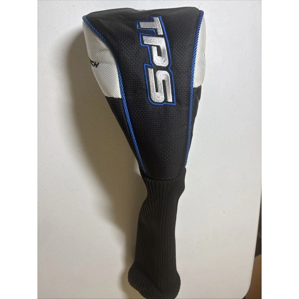 New TPS Power Bilt SuperTech 1 Driver Head Cover Black White Blue Free Shipping